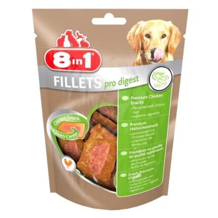 8 in1 Fillets Pro Digest 80 gr Köpek Ödül Maması