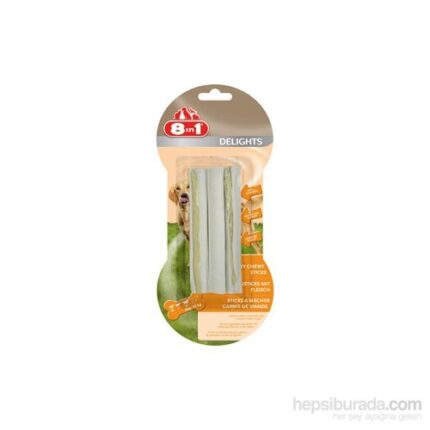 8in1 Delights Bones Köpekler İçin Ağız Bakım Kemiği 3 Lü Sticks