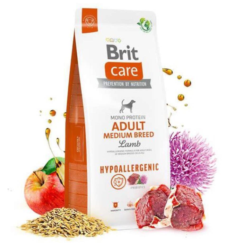 Brit Care Hypo-Allergenic Orta Irk Kuzulu Yetişkin Köpek Maması 3 Kg Brit Care Hypo-Allergenic Orta Irk Kuzulu Yetişkin Köpek Maması 3 Kg