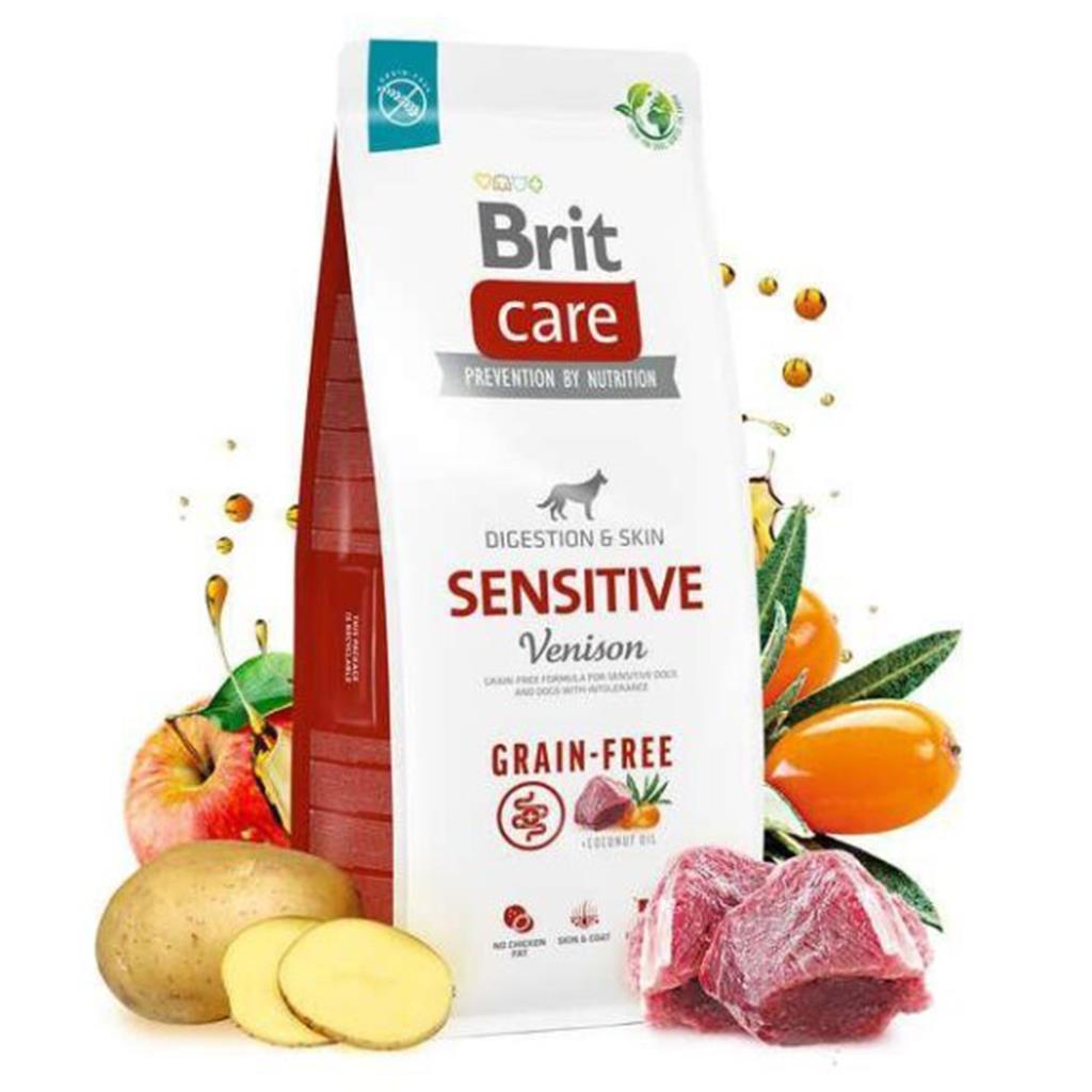 Brit Care Sensitive Tahılsız Geyikli Tahılsız Yetişkin Köpek Maması 3 Kg Brit Care Sensitive Tahılsız Geyikli Tahılsız Yetişkin Köpek Maması 3 Kg