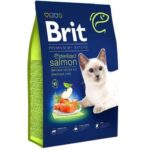 Brit Premium Kısırlaştırılmış Somonlu Kedi Maması 8 Kg
