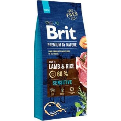 Brit Premium Sensitive Kuzulu Yetişkin Köpek Maması 15 kg Brit Premium Sensitive Kuzulu Yetişkin Köpek Maması 15 kg