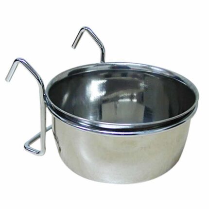 CCHCP10 Kanca Askılı 10 Oz Metal Yem Kabı ø 9
