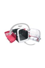 Catit Cabrio Carrier Cherry Red Kedi Köpek Taşıma Çantası 51 x 33 x 35 Cm - Görsel 2