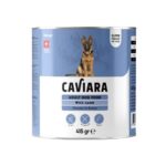Caviara Sos İçinde Et Parçacıklı Kuzu Etli Yetişkin Köpek Konservesi 415 Gr