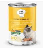 Chefs Choice Tavuklu Balkabaklı Kedi Konservesi 400 Gr