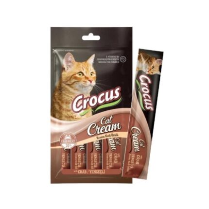 Crocus Yengeçli Krema Kedi Ödülü 4x15gr