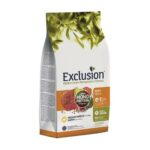 Exclusion Monoprotein Sığır Etli ve Narlı Düşük Tahıllı Orta Irk Yavru Köpek Maması 12kg