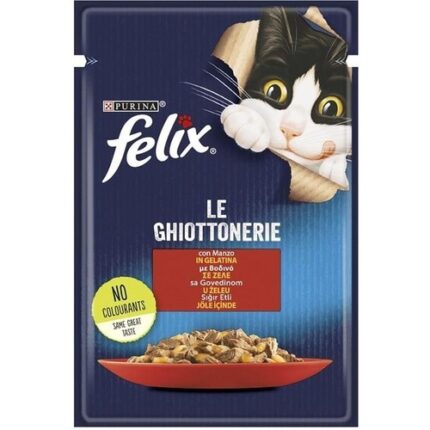 Felix Sığır Etli Yetişkin Kedi Konservesi 85gr