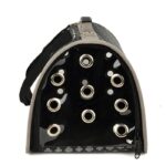 Flybag Kapalı Kedi Köpek Taşıma Çantası Siyah - Görsel 3