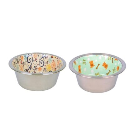 Flip Seramik Kaplı Çelik Mama Kabı 275 ml