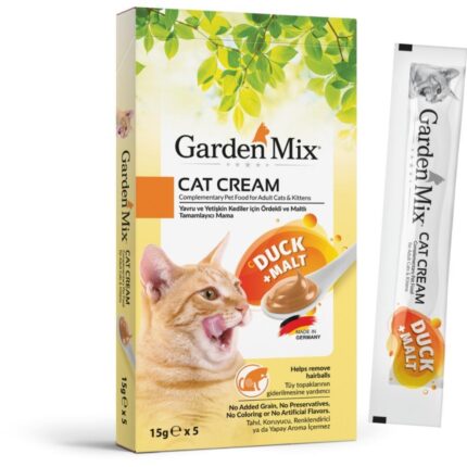 Garden Mix Malt ve Ördekli Krema Kedi Ödül Maması 15gr