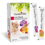 Garden Mix Somonlu ve Ördekli Krema Kedi Ödül Maması 15gr 24 Adet