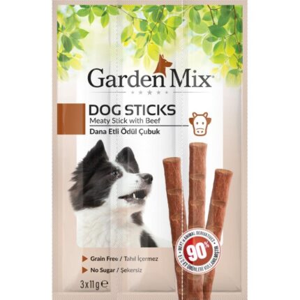 Gardenmix Dana Etli Köpek Stick Ödül 3 x 11 Gr