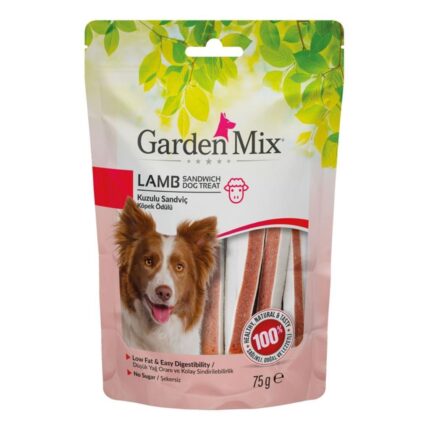 Gardenmix Kuzulu Sandviç Köpek Ödül Maması 75 Gr