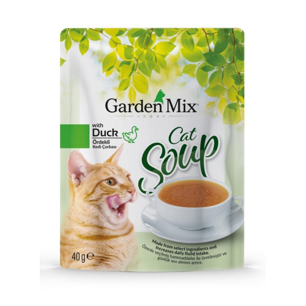 Gardenmix Ördekli Kedi Çorbası 40 G Gardenmix Ördekli Kedi Çorbası 40 G