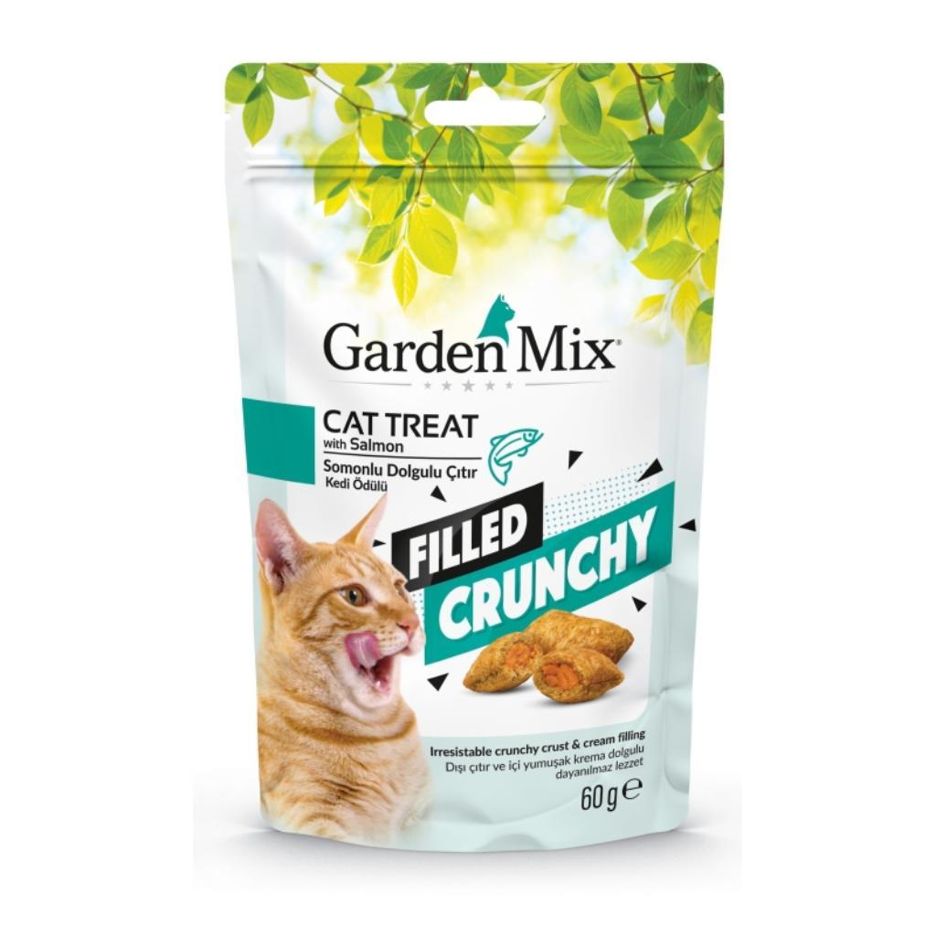 Gardenmix Somonlu İçi Dolgulu Kedi Ödülü 60 G Gardenmix Somonlu İçi Dolgulu Kedi Ödülü 60 G