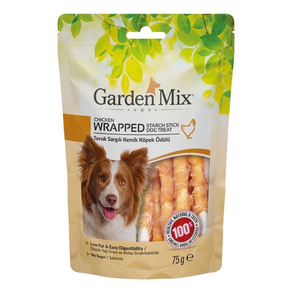Gardenmix Tavuk Sargılı Kemik Köpek Ödül Maması 75 Gr Gardenmix Tavuk Sargılı Kemik Köpek Ödül Maması 75 Gr