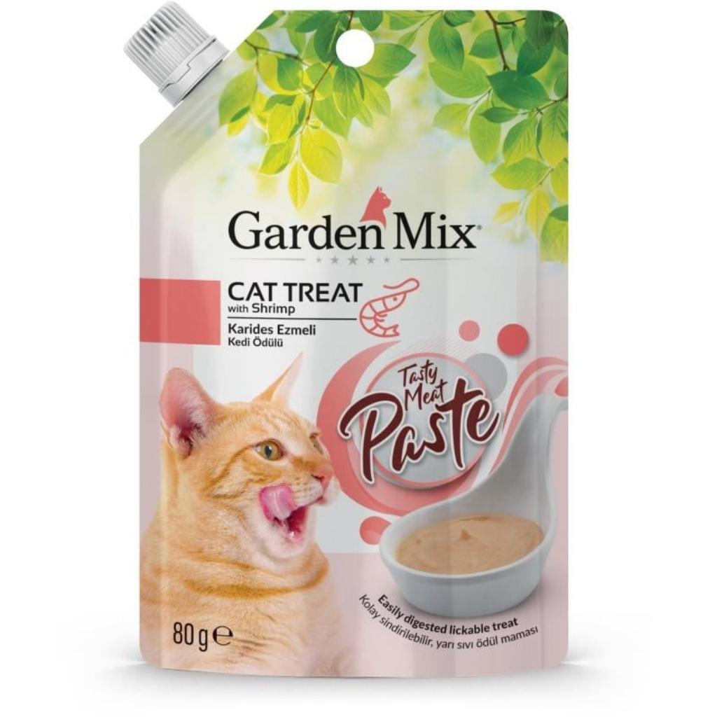 Gardenmix Tavuk ve Karides Ezmeli Kedi Ödülü 80gr Gardenmix Tavuk ve Karides Ezmeli Kedi Ödülü 80gr