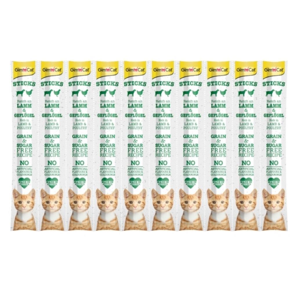 GimCat Sticks Kuzu Etli Tavuklu Kedi Ödül Çubuğu 50 Gr GimCat Sticks Kuzu Etli Tavuklu Kedi Ödül Çubuğu 50 Gr
