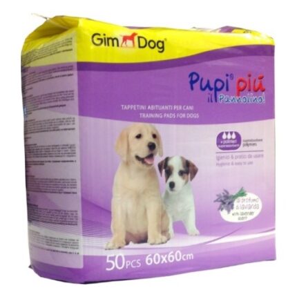GimDog Köpek Çiş Pedi-Lavanta Kokulu 50'Li 60x60 cm