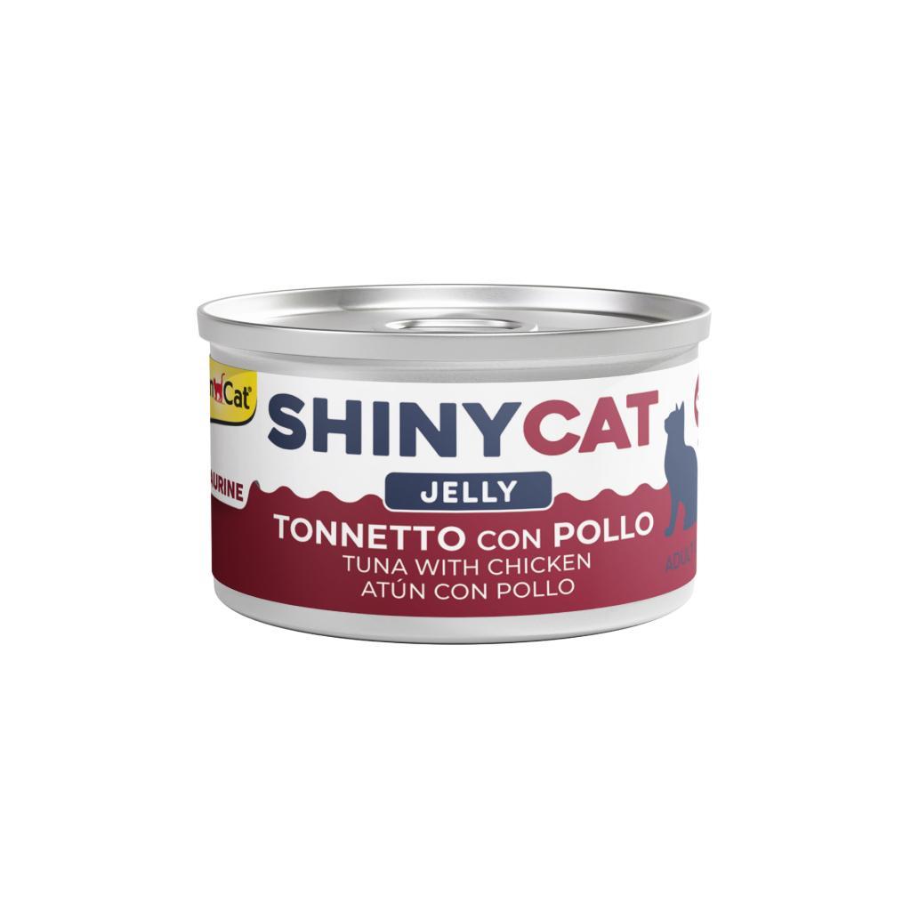 Gimcat Shinycat Jelly Ton Balıklı Tavuklu Kedi Konservesi 70 Gr Gimcat Shinycat Jelly Ton Balıklı Tavuklu Kedi Konservesi 70 Gr