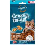 Gnawlers Crunchy & Tender Balıklı Kedi Ödülü 65 Gr