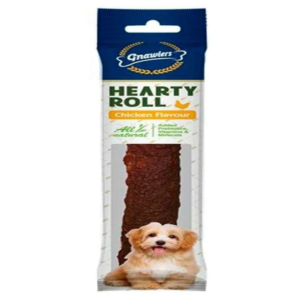 Gnawlers Hearty Roll Chicken Köpek Ödülü 80 Gr Gnawlers Hearty Roll Chicken Köpek Ödülü 80 Gr