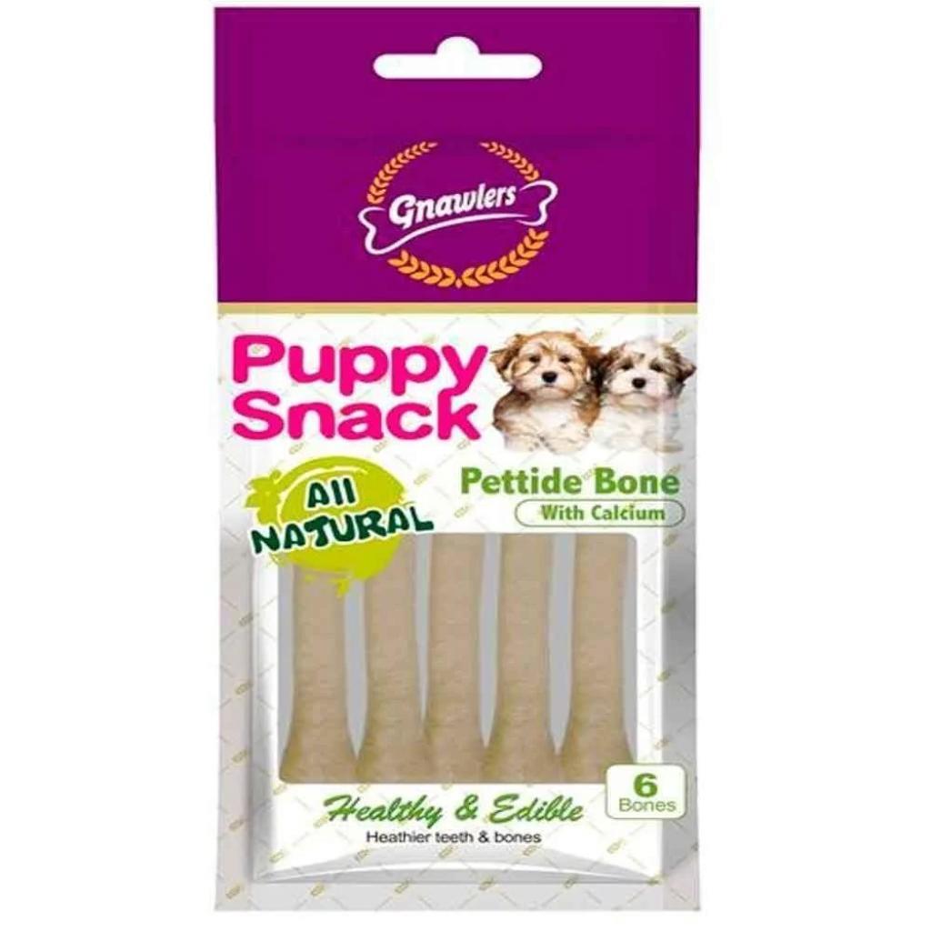 Gnawlers Pettide Bone Calcium Köpek Ödülü 6 Lı Gnawlers Pettide Bone Calcium Köpek Ödülü 6 Lı