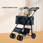 Henan Benedict Kedi Köpek Arabası 45 x 63 x 93 cm (15 Kg) - Görsel 2