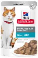 Hills Gravy Alabalıklı Kısırlaştırılmış Kedi Konservesi 85 Gr