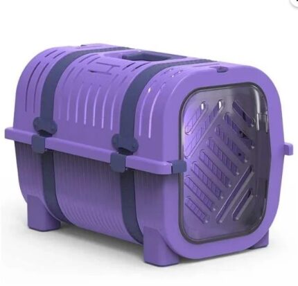 Innocozy Açık Mor Koyu Mor Kedi Köpek Taşıma Çantası 33x51x36cm
