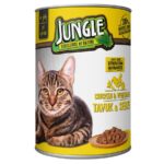 Jungle Tavuklu Sebzeli Kedi Konservesi 415 Gr - Görsel 2