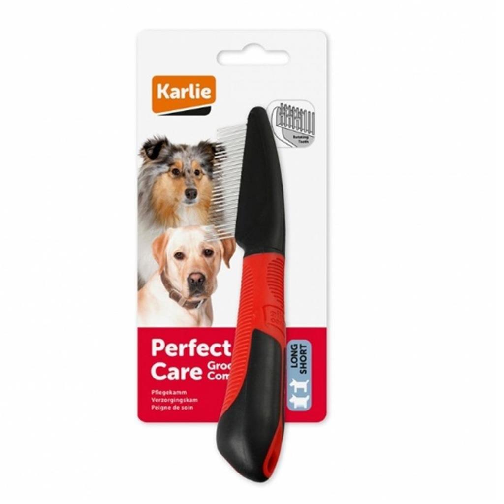 Karlie Kısa ve Uzun Dişli Köpek Tarağı 21 x 5 Cm Karlie Kısa ve Uzun Dişli Köpek Tarağı 21 x 5 Cm