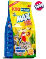 Kiki Excellent Kuş Max Menu Büyük Paraket Yemi 500 Gr