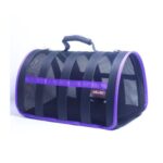 Migno Flybag Astra Fileli Kedi Köpek Taşıma Çantası - Mor - Görsel 3