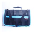 Migno Flybag Astra Fileli Kedi Köpek Taşıma Çantası - Turkuaz - Görsel 5