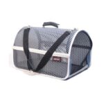 Migno Flybag Voyager Fileli Kedi Köpek Taşıma Çantası - Gri - Görsel 4