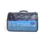Migno Flybag Voyager Fileli Kedi Köpek Taşıma Çantası - Mavi-Siyah - Görsel 3
