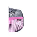 Migno Flybag Voyager Fileli Kedi Köpek Taşıma Çantası - Pembe-Siyah - Görsel 5