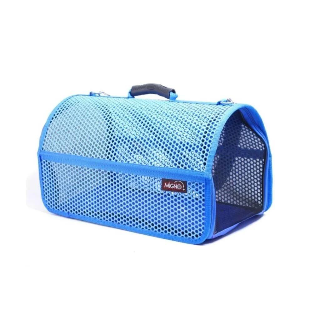 Migno Flybag Voyager Fileli Kedi Köpek Taşıma Çantası - Mavi Migno Flybag Voyager Fileli Kedi Köpek Taşıma Çantası - Mavi