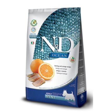 N&D Tahılsız Küçük Irklar İçin Balıklı Yetişkin Köpek Maması 7 Kg