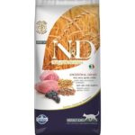 N&D Az Tahıllı Kuzulu  Yetişkin Kedi Maması 5 Kg - Görsel 2