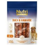 Nutri Canin Ördek Eti Sarılı Orta/Büyük Irk Köpek Kemik Ödülü 120 Gr