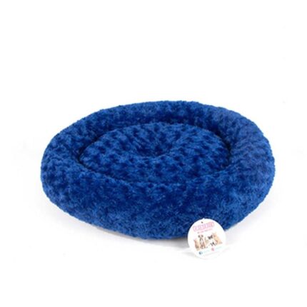 Pet Pretty Simit Yatak Peluş Mavi 55 x 55Cm
