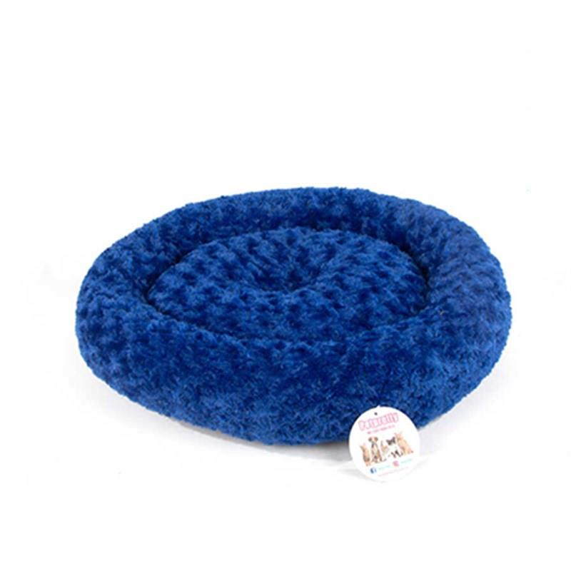 Pet Pretty Simit Yatak Peluş Mavi 55 x 55Cm Pet Pretty Simit Yatak Peluş Mavi 55 x 55Cm