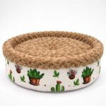 Pet Pretty Special Peluş Simit Yatak Açık Kahve