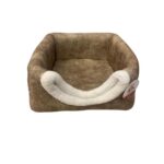 Petpretty Comfort Üç Fonksiyonlu Kedi Yatağı Krem 42x42x23cm - Görsel 5