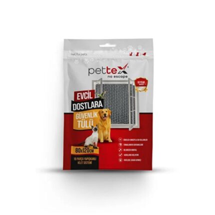 Pettex Evcil Dostlara Pencere Güvenlik Tülü