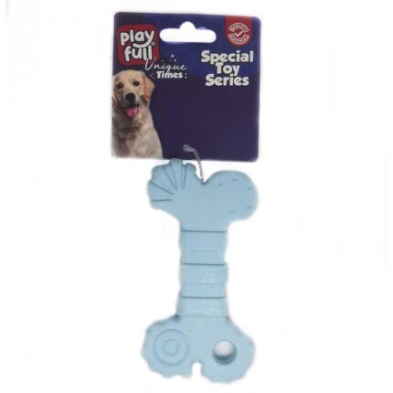 Playfull Kemik Şeklinde Plastik Köpek Oyuncağı 10 x 5.5 Cm